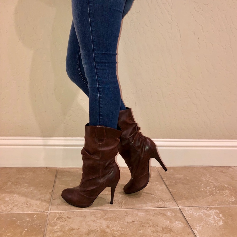 Brown boots